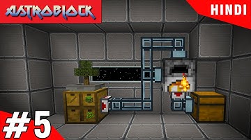 "Automatic Charcoal, Coal Generator & Electric Compressor" │ Minecraft Astroblock in Hindi #5