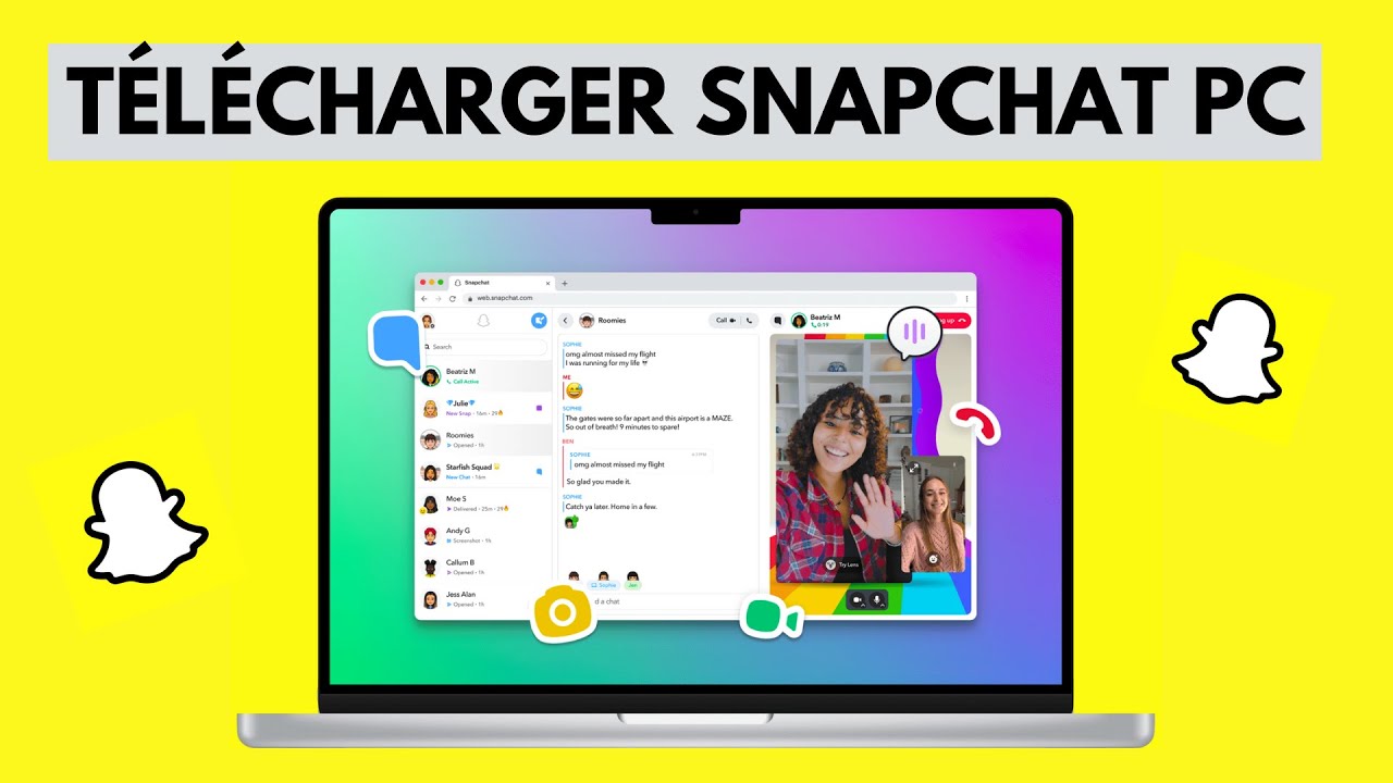Comment Télécharger Snapchat sur PC en 2024 - TUTO - YouTube