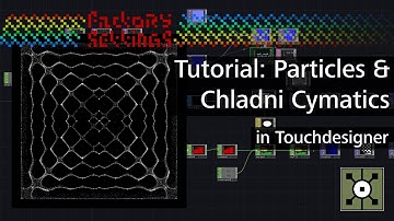 Audioreactive particles with Chladni Cymatics in Touchdesigner
