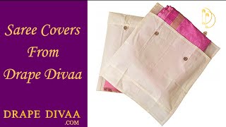 Saree Covers without zip from Drape Divaa