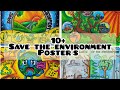 World environment day drawing  world environment day poster  save tree save environment drawing