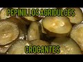 Pepinillos agridulces crocantes