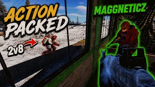 The MOST ACTION PACKED Duo Wipe in my 7000 Hours - Rust Console (Movie)