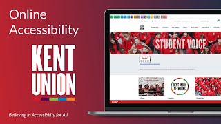 Kent Student Union Online Accessibility & Language Support Tools screenshot 2