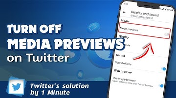How to turn off media previews on Twitter 2024 | Initial Solution