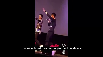 Fancam Fanmeeting Addicted Heroin web series Xu Weizhou and Huang Jingyu Singing