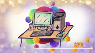 Kids Spanish - Parts Of A Computer