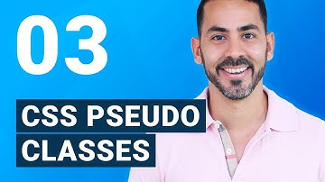 Entendendo as pseudo classes no CSS - Aula 3