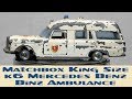 Matchbox Restoration King Size K6 Mercedes Benz Binz Ambulance