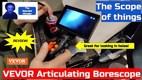 VEVOR Articulating Borescope Review - Any hole is a goal!