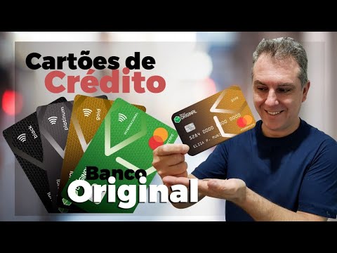 CARTÕES DE CRÉDITO BANCO ORIGINAL. GOLD,PLATINUM E BLACK 