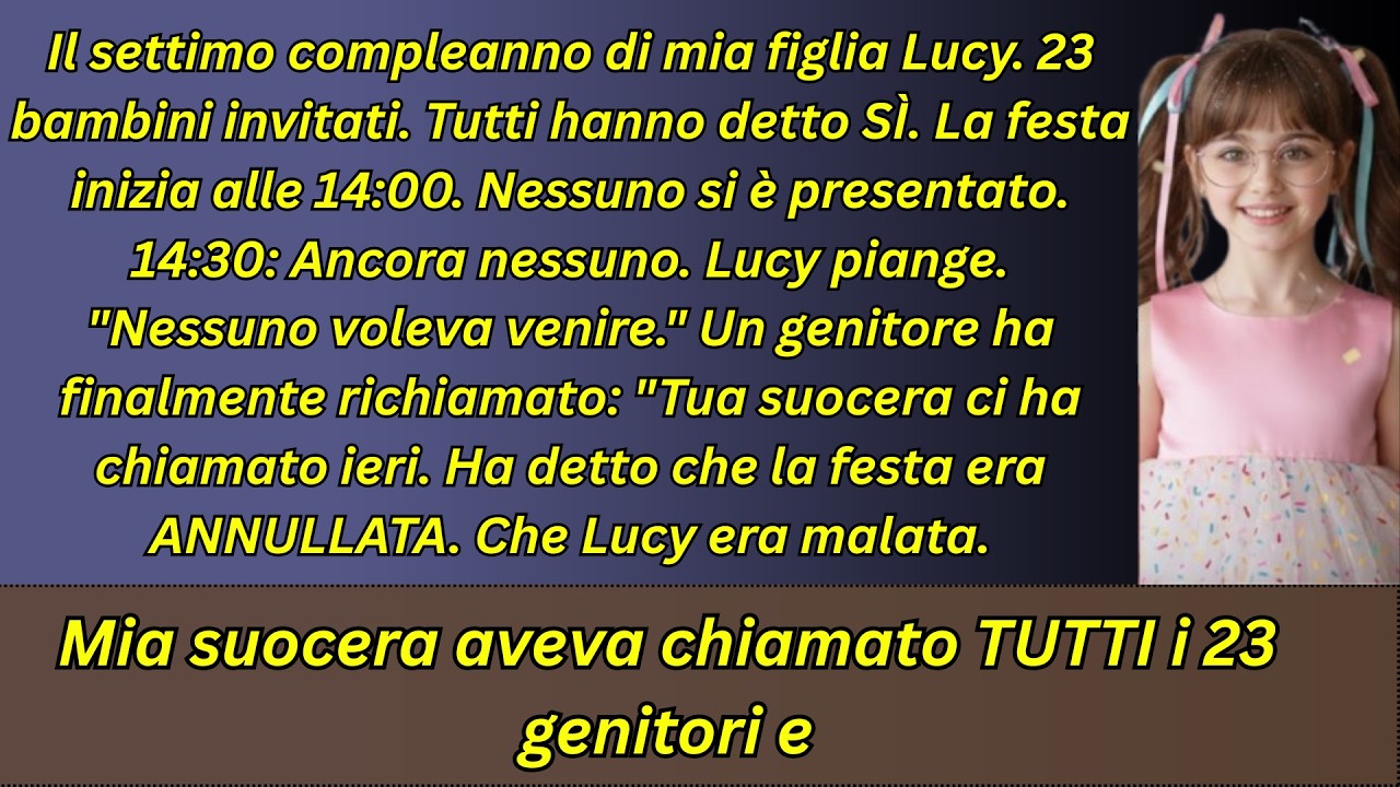 Mia suocera ha rovinato il compleanno di mio figlio — Ecco perché