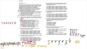 June LSAT 2007 Logic Game 3 Question 11