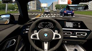 2019 BMW Z4 M40i - City Car Driving [Steering Wheel Game Play] screenshot 3