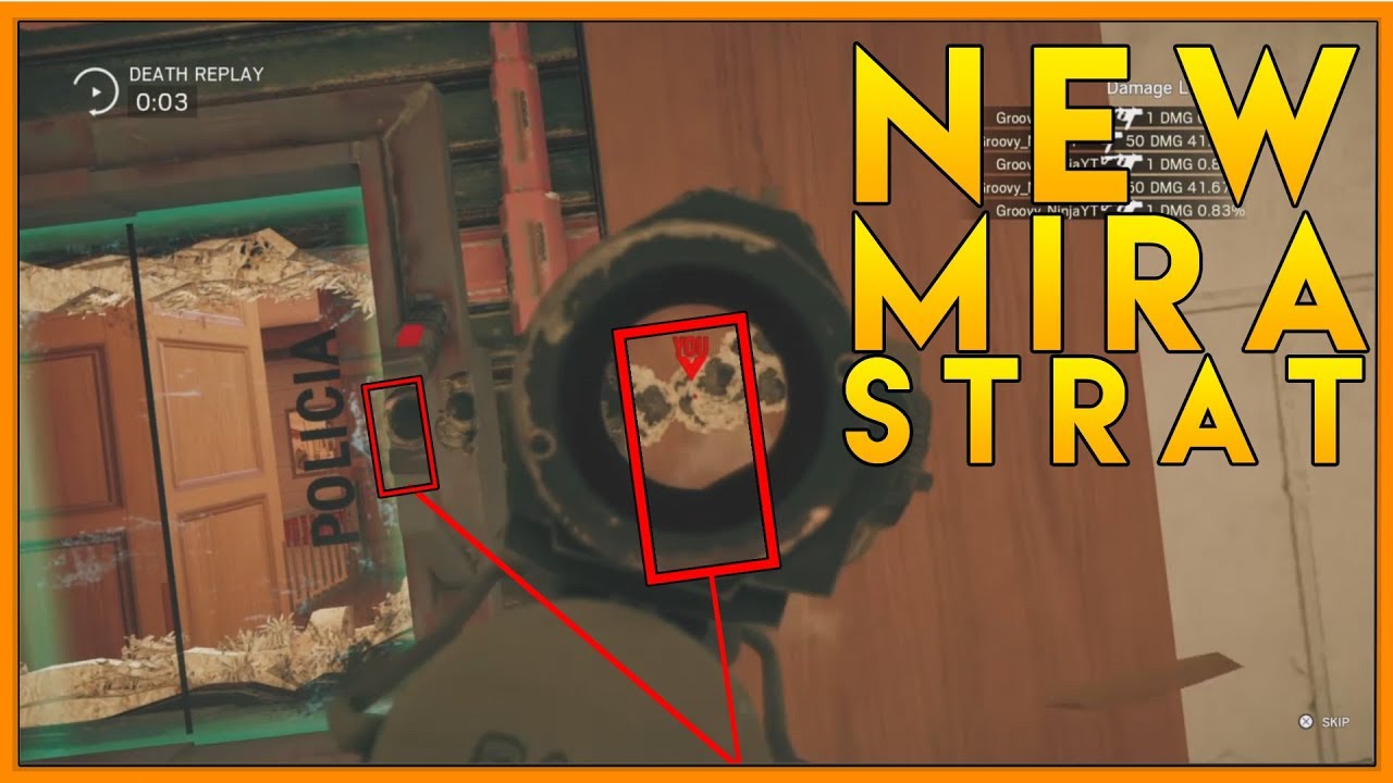 New Mira Trick  - Rainbow Six Siege Funny Moments