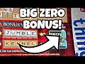 BIG ZERO BONUS!!!!! | Spending $500+ on lottery tickets! | ARPLATINUM