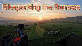 Bikepacking & Wild Camping, Visiting 3 Neolithic Long Barrows  Had to get rescued, Illness!!