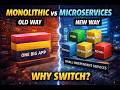 Monolith vs Microservices: Why Netflix & Amazon Changed Their Architecture