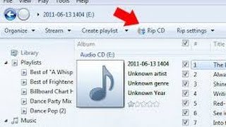 How To Copy Music File Cda From Cd To Mp3 File Int