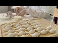 How to make Mushroom Black Fungus Water chestnut Dumplings #Hong Kong Food #Dumplings #Wonton #asmr