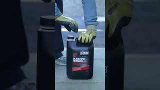 PATIO CLEAN TRANSFORMATION 🤯 #ytshorts #satisfyingclean #patioclean #cleaningtips #asmrcleaning