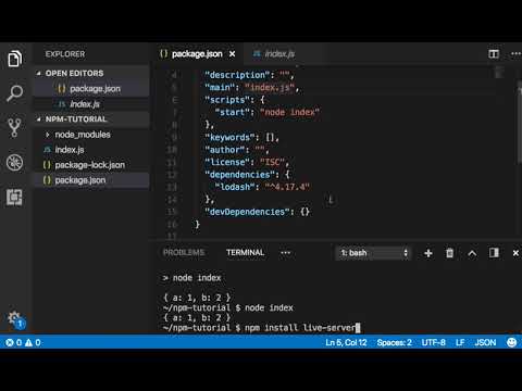 npm 007   alias
