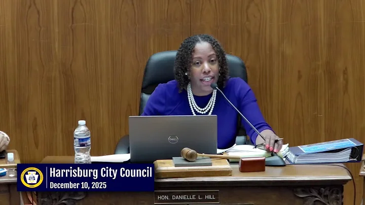 Harrisburg City Council Budget Hearing Meeting - 12/10/2025