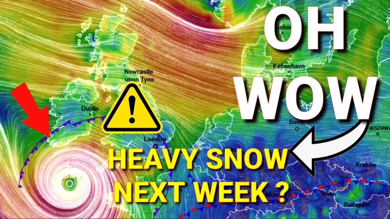 ⚠️Heavy Snow from UKV into the Start of Next Week? | UK weather