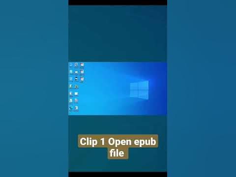 Clip 1 Open epub file 