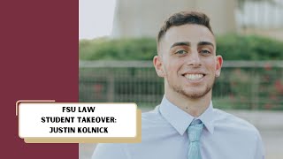 FSU Law Student Takeover - Day in the Life of Justin Kolnick