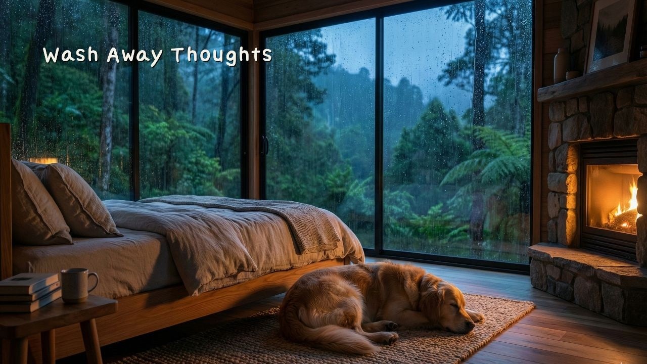 Stop Overthinking 🌧️ Emotional Piano & Rain View (Vocals to BGM) | 생각이 많은 밤, 걱정 비우고 꿀잠 자는 루틴