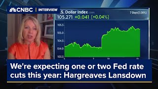 We're expecting one or two Fed rate cuts this year: Hargreaves Lansdown