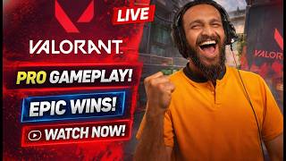 VALORANT LIVE 🔴 Crazy Clutches 😱 | Road to 1K Mateen ORA