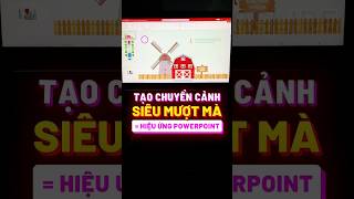 Cách thiết kế chuyển cảnh siêu mượt cho Slide thuyết trình nhờ Hiệu ứng Morph #PowerPoint sáng tạo ✨
