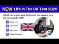 PASS UK Citizenship Test 2026 | 50 NEW Questions for Life In The UK Test