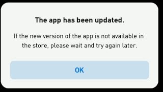 The App Has Been Updated Fix PES 2019