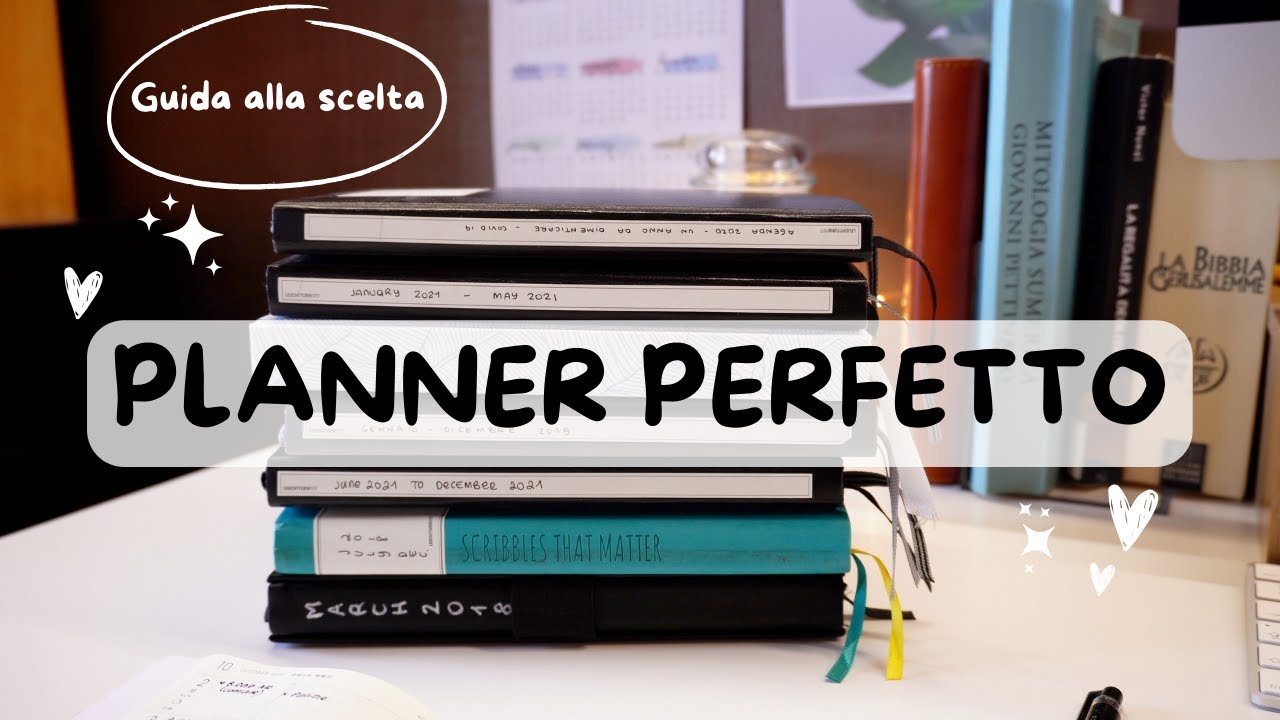 INIZIA A PIANIFICARE LA TUA VITA! Come scegliere il planner perfetto | Creativemme