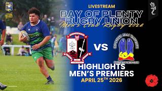 HIGHLIGHTS | Baywide Premier Men's Rugby - Whakarewarewa vs Ōpōtiki -  Local Gecko TV