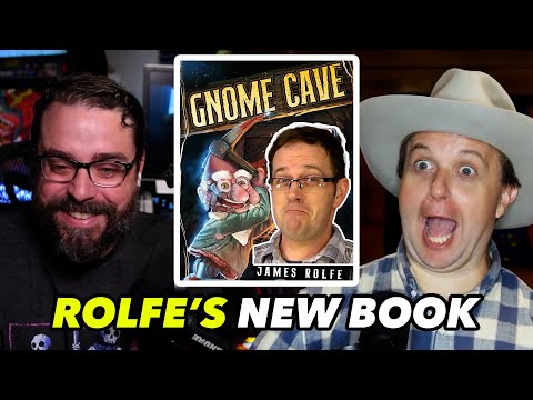 James Rolfe's New Book, "Gnome Cave" | Red Cow Arcade