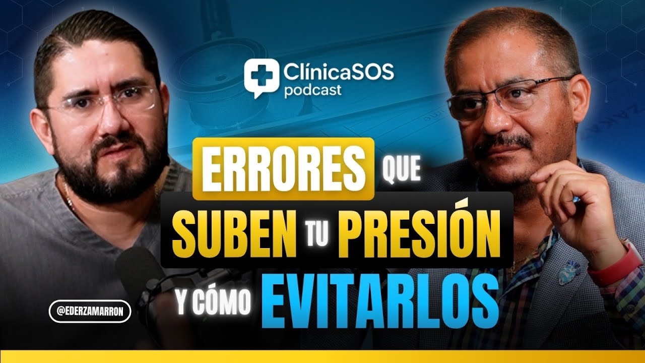 Así debes CONTROLAR tu PRESIÓN ARTERIAL hoy 🫀 Según un CARDIÓLOGO | ClinicaSOS Podcast