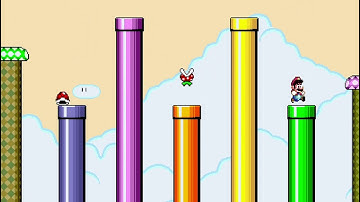 Super Mario Bros. X2 (Beta 4 Patch 3 HotFix) Gameplay - Return to Dinosaur Land (Part 2)