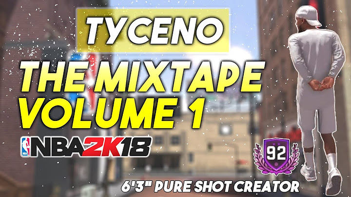 THE BEST PURE SHOT CREATOR IN THE GAME? Tyceno Mixtape Vol 1 for NBA2K18!