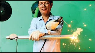 Kẹp mát tự chế thợ hàn dễ hàn máy mạnh không thể thiếu l Chế Kẹp mát máy hàn