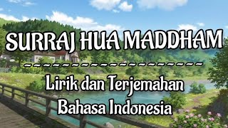 Suraj Hua Maddham II (Cover Adnan Ahmad) II lirik dan Terjemahan bahasa indonesia