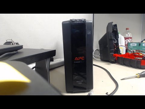 APC Back-UPS 1500 Teardown - Just the front panel