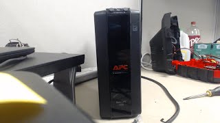 APC Back-UPS 1500 Teardown - Just the front panel