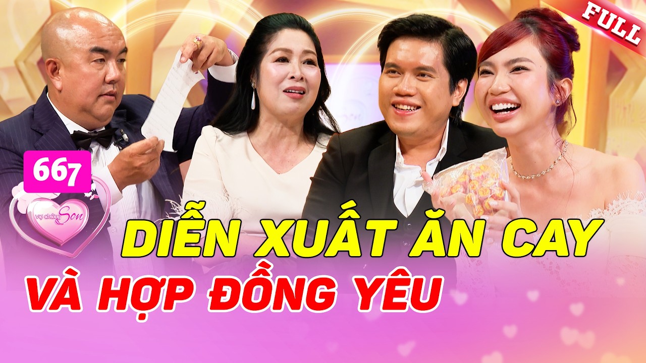 ⁣Hợp đồng tình yêu của anh Giám đốc gửi cho vợ xinh đẹp khiến MC tan chảy | Vợ Chồng Son 667(Phần 2)