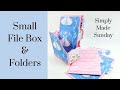 Small File Box &amp; Folder Tutorial | Simply Made Sunday