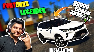 How to install fortuner legedner Car MOD in gta 5 | Fortuner Legender in GTA 5