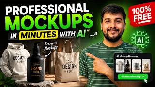 Create Professional Product Mockups for Free Using AI | Google Flow Tutorial